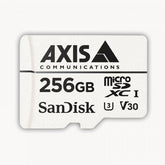 AXIS Surveillance - Tarjeta de memoria flash (adaptador microSDXC a SD incluido) - 256 GB - Video Class V30 / UHS Class 3 / Class10 - microSDXC - blanco (paquete de 10) - para AXIS M3085, M3086, M4308, M5075, P3818, Q1656 , Q1715, Q1942, Q3538, Q6100