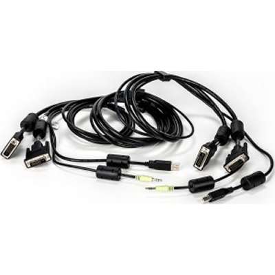 DH DVI-D CABLE USB AUDIO - 6FT