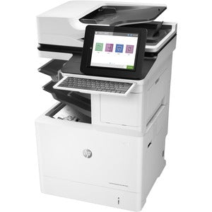 HP LaserJet Enterprise Flow MFP M632z - Multifunction Printer - B/W - laser - 216 x 863 mm (original) - A4/Legal (media) - up to 61 ppm (copy) - up to 61 ppm (print) - 3200 sheets - 33.6 Kbps - USB 2.0, Gigabit LAN, USB 2.0 host