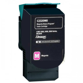 LEXMARK MAGENTA TONER PROGRAM HIGH RETURN CAP 2.3K