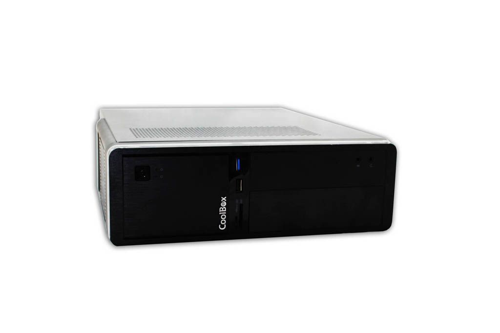 CoolBox Slim T300 Black USB 3.0 mATX box with 300W 80P Bronze SFX power supply