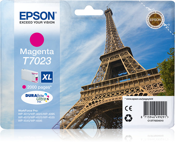 EPSON MAGENTA XL WP-4000/4500 HIGH CAP INK