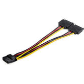 SEPARADOR DE CABLES SATA A LP4 EN Y