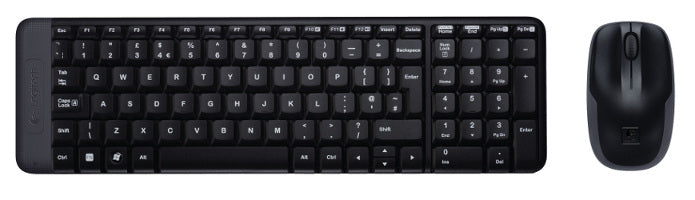 Logitech Wireless Combo MK220 - Combo de teclado y ratón - Inalámbrico - 2,4 GHz - Checo