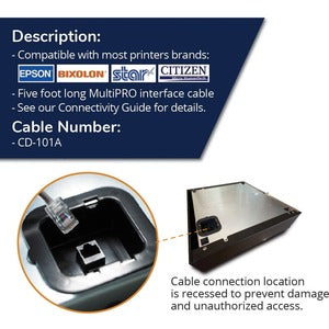 PRINTER CABLE FOR EPSON TP OR CABL