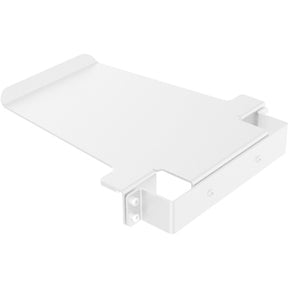 Compulocks BrandMe: - Mounting component (tray) - narrow profile - for printer - high-grade aluminum - white - mountable with bracket