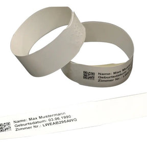 PATIENT WRISTBANDS ADULTS WHITESUPL