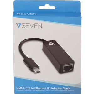 V7 CABLE USB-C TO ETHERNET CARD
