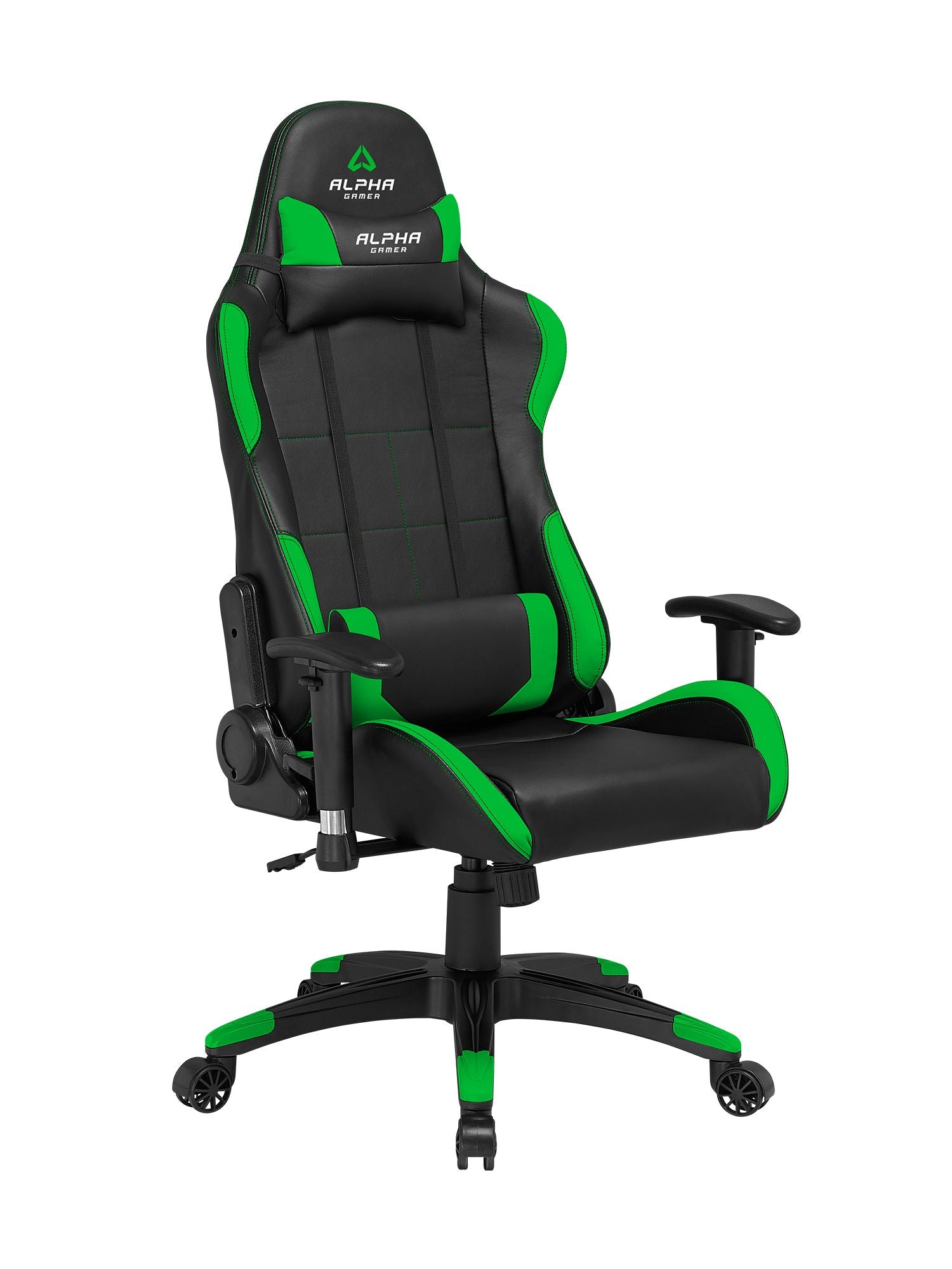 ALPHA CHAIR Gamer Vega Black / Green - AGVEGA-BK-GRN