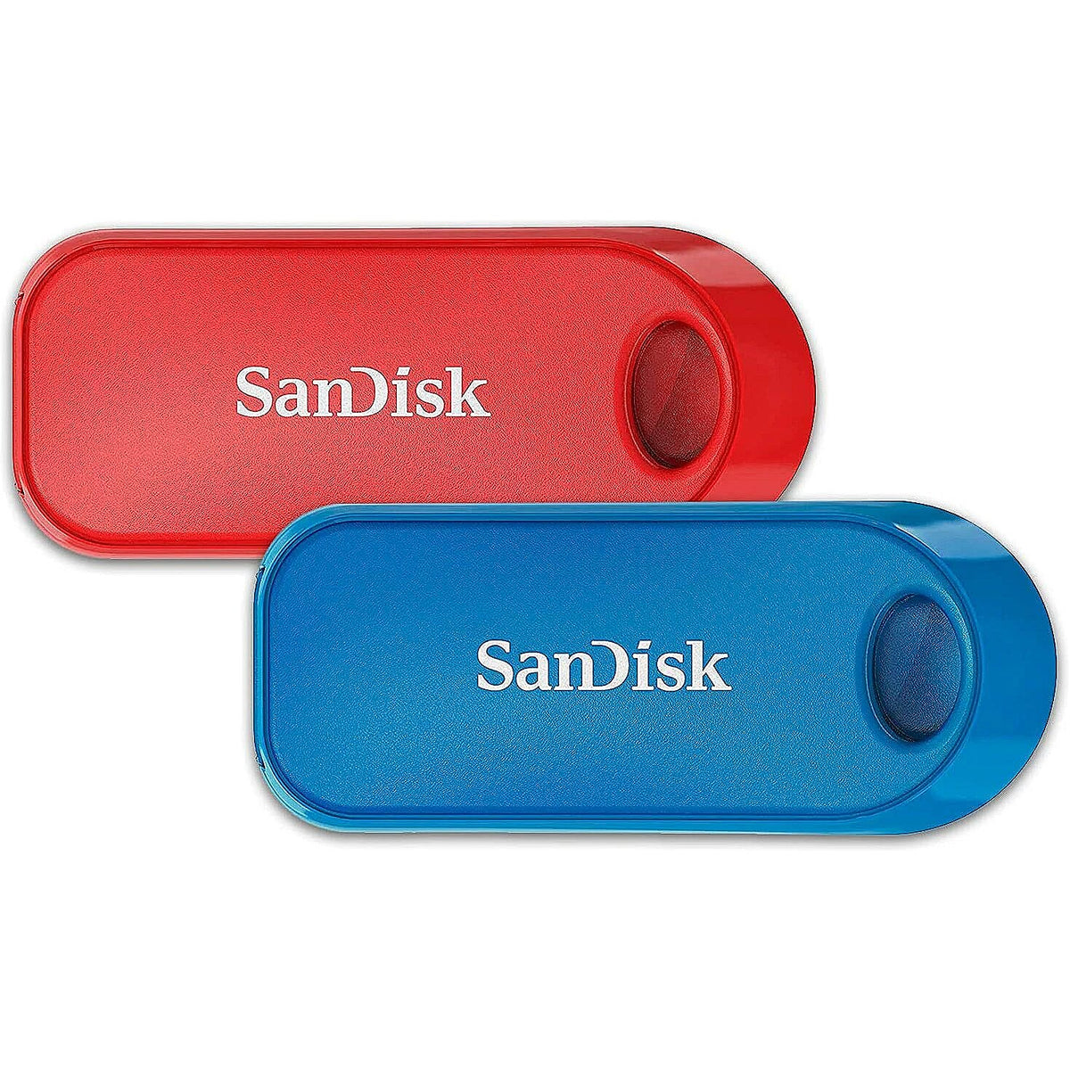 SanDisk Cruzer Snap - USB Flash Drive - 32 GB - USB 2.0 (Pack of 2)