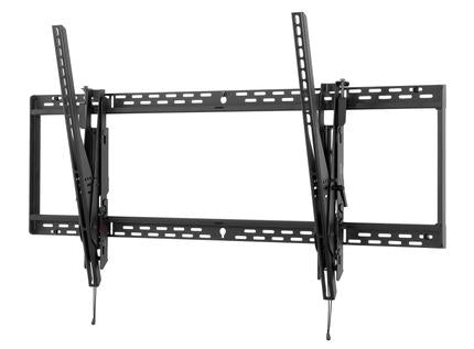 Peerless SmartMount Universal Tilt Wall Mount ST680P - Mounting Kit (Wall Plate, Swing Bracket, Fasteners) - For Flat Panel - Black - Screen Size: 60"-98"