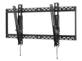 Peerless SmartMount Universal Tilt Wall Mount ST670P - Mounting Kit (wall plate, sway bracket) - for flat panel - black - screen size: 49"-90" - mounting interface: up to 895 x 450 mm