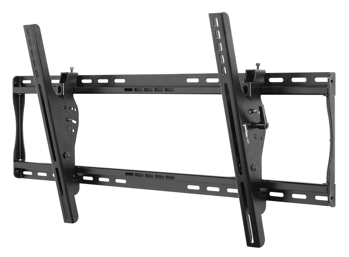 Peerless SmartMount Universal Tilt Wall Mount ST660P - Mounting kit (fasteners, bracket, wall swash plate) - for flat panel - black - screen size: 39"-80" - mounting interface: up to 824 x 405 mm - mountable on wall