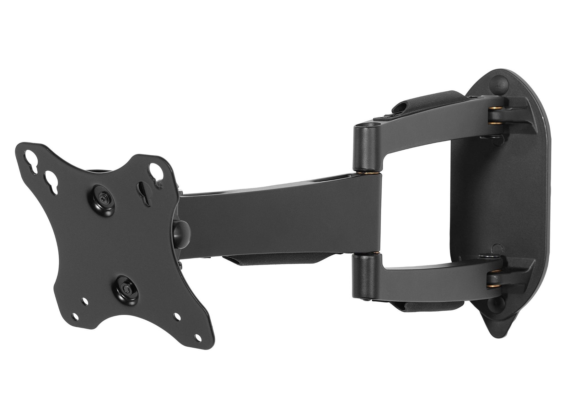Peerless Full-Motion Plus Wall Mount SA730P - Mounting Kit (Hinged Arm) - Swivels &amp; Swivels - For LCD TV - Black - Screen Size: 10"-29"