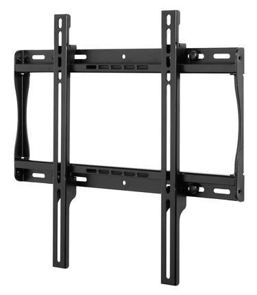 Peerless SmartMount Universal Flat Wall Mount SF640P - Mounting kit (wall plate, bracket) - for LCD display - black - screen size: 32"-50" - mounting interface: 400 x 400 mm