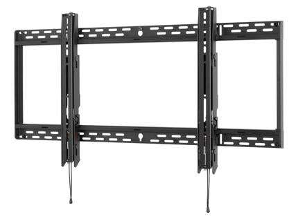 Peerless SmartMount Universal Flat Wall Mount SF670P - Mounting kit (wall plate, clip adapter) - for flat panel - steel, epoxy die-cast - black - screen size: 46"-90" - mounting interface: 895 x 450 mm