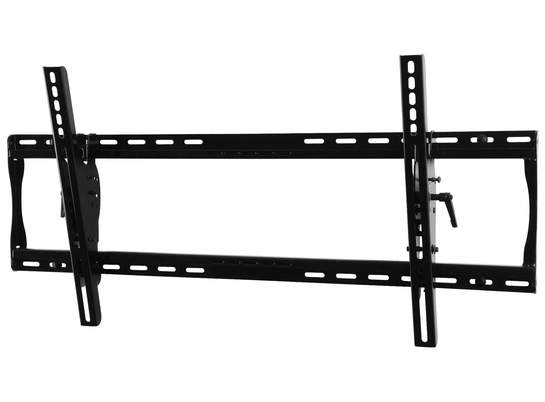 Peerless PARAMOUNT Universal Tilt Wall Mount PT660 - Mounting Kit (Wall Plate, Swing Bracket) - For Flat Panel - Cold Rolled Steel - Gloss Black - Screen Size: 39"-90"