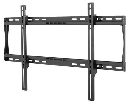 Peerless SmartMount Universal Flat Wall Mount SF650P - Mounting Kit (wall plate, deep clamp) - for flat panel - hardened steel, epoxy cast - black - screen size: 39"-75" - mounting interface: up to 742 x 405 mm