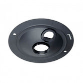 Peerless Round Ceiling Plate ACC 570 - Componente de montagem (placa de tecto) - aço laminado a frio - preto