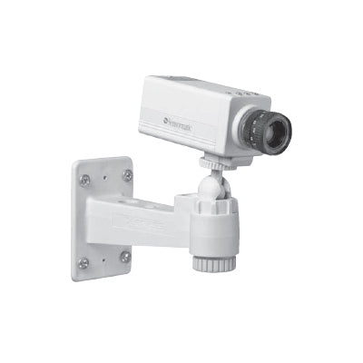 Peerless Security Camera Mount CMR410 - Kit de montagem (braço extensor, placa de fixação, montagem de esfera e soquete) - oscila & Gira - para câmara de segurança - cinza claro - montável em teto, montável em parede