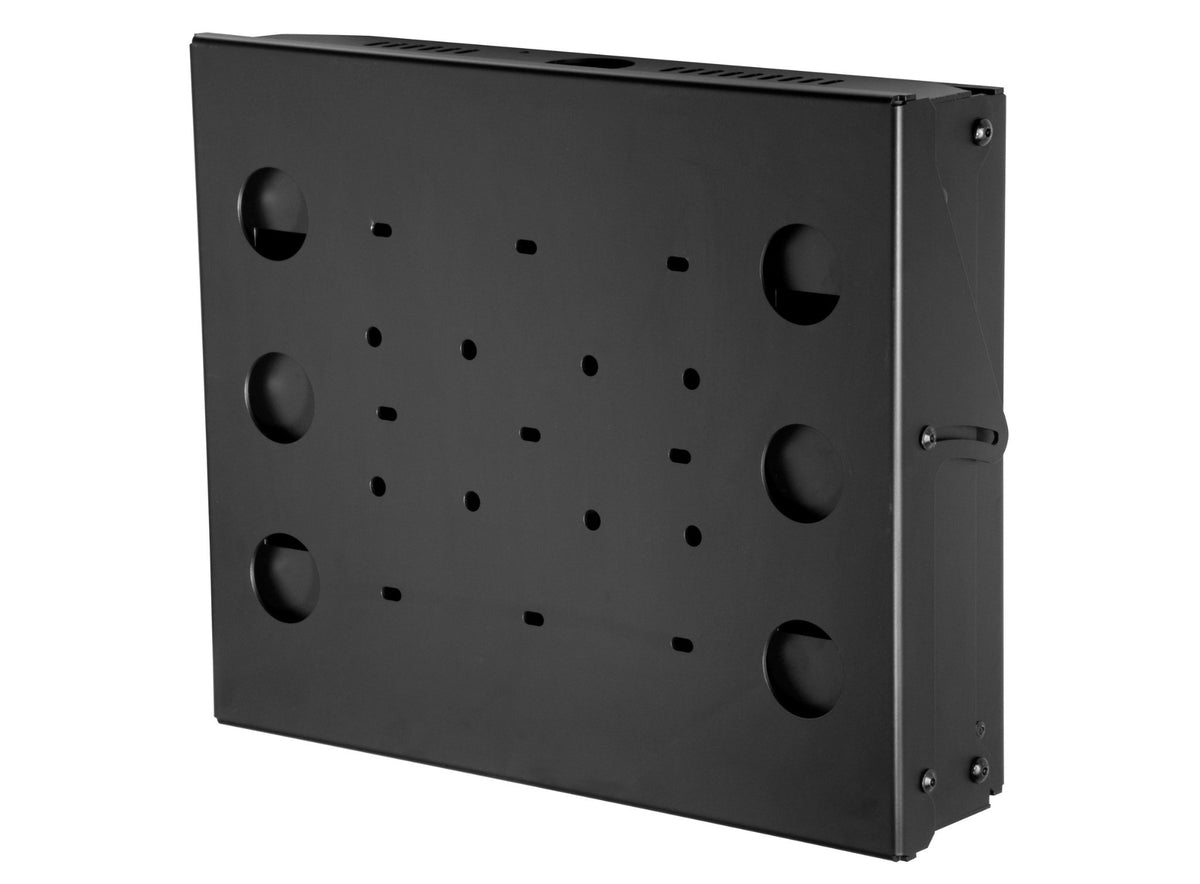 Peerless DST360 - Mounting Kit (Fasteners, Adapter Plate, Retaining Collar, Pivot Levers, CPU Bracket, Back Cover, 2 Brackets) - Tilts &amp; Swivels - For Plain Panel - Cast Epoxy - Black - Screen Size: 26" -60" - mountable on