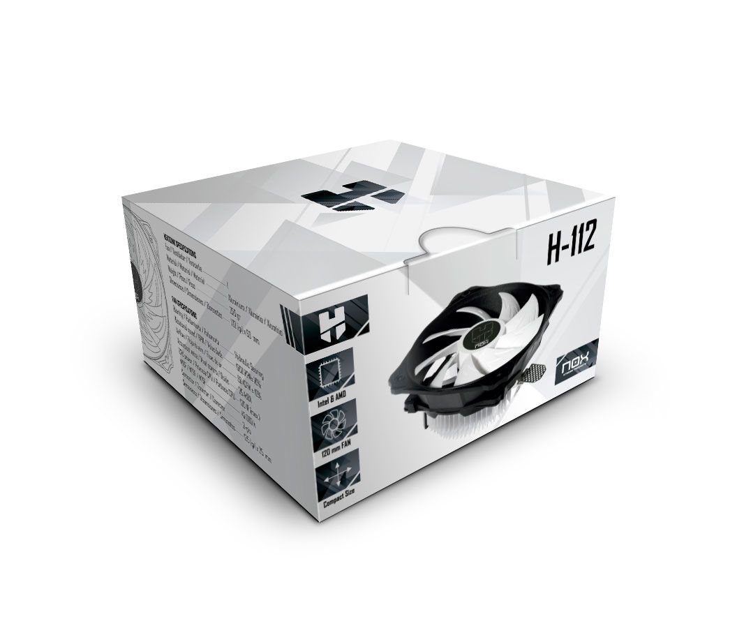 CPU Cooler NOX Hummer H-112 120mm PWM