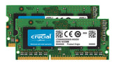 Crucial - DDR3L - 8 GB: 2 x 4 GB - 204-pin SO DIMM - 1600 MHz / PC3-12800 - CL11 - 1.35 V - unbuffered - no ECC