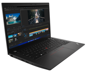 Lenovo ThinkPad L14 Gen 3 21C1 - Intel Core i5 1235U / 1.3 GHz - Win 10 Pro 64-bit (inclui Licença Windows 11 Pro) - Iris Xe Graphics - 8 GB RAM - 256 GB SSD TCG Opal Encryption 2, NVMe - 14" IPS 1920 x 1080 (Full HD) - Wi-Fi 6 - preto trovão - kbd: