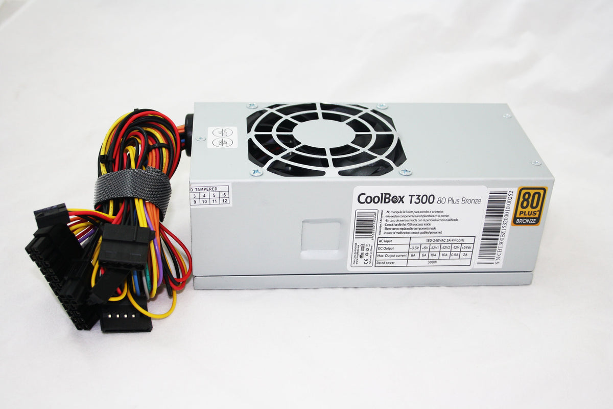 Fuente de comida Coobox 300W TFX T300 80Plus Bronce