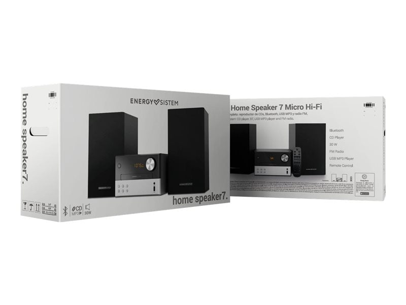 Energy Home Speaker 7 - Microsistema - 2 x 15 Watt