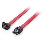 EQUIP CABLE SATA 6G 7PIN (F/F) WITH 1x ANGLED PLUG 0.5MT