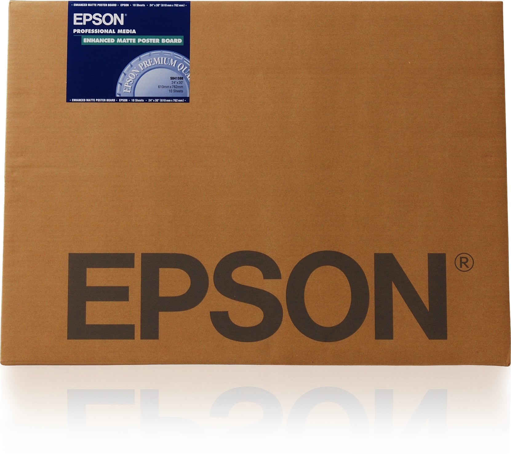 Epson Enhanced - Matt - Glossy White - 762 x 1016 mm - 1170 gsm - 5 pcs. poster cardboard - for Stylus Pro 11880, SureColor SC-P10000, P20000, P8000, P9000, P9500, T5200, T7000, T7200