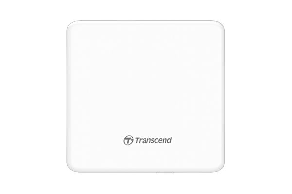 DVD+/-RW TRANSCEND 8x External Extra Slim(13.9mm) White USB