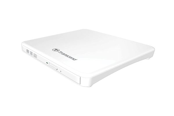 DVD+/-RW TRANSCEND 8x Externo Extra Slim(13.9mm) White USB