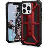 UAG APPLE IPHONE 13 PRO COCONUT MONARCH- CRIMSON #PROMO#