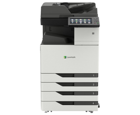 Lexmark CX923DTE - Impresora multifunción - Color - Láser - 297 x 432 mm (original) - Tabloide Extra (305 x 457 mm), SRA3 (320 x 450 mm) (soportes) - hasta 55 ppm (copia) - hasta 55 ppm (impresión) - 2150 hojas - 33,6 Kbps - USB 2.0, Gigabit LAN, USB 2.