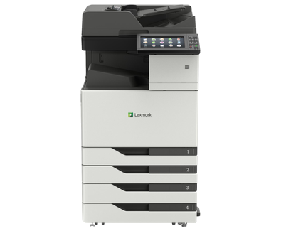 Lexmark CX923DTE - Impressora multi-funções - a cores - laser - 297 x 432 mm (original) - Tabloid Extra (305 x 457 mm), SRA3 (320 x 450 mm) (media) - até 55 ppm (cópia) - até 55 ppm (impressão) - 2150 folhas - 33.6 Kbps - USB 2.0, Gigabit LAN, USB 2.