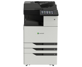 Lexmark CX923DXE - Impressora multi-funções - a cores - laser - 297 x 432 mm (original) - Tabloid Extra (305 x 457 mm), SRA3 (320 x 450 mm) (media) - até 55 ppm (cópia) - até 55 ppm (impressão) - 3650 folhas - 33.6 Kbps - USB 2.0, Gigabit LAN, USB 2.