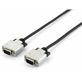 EQUIP EXTENSION CABLE VGA M/M BLACK METAL - 30MT