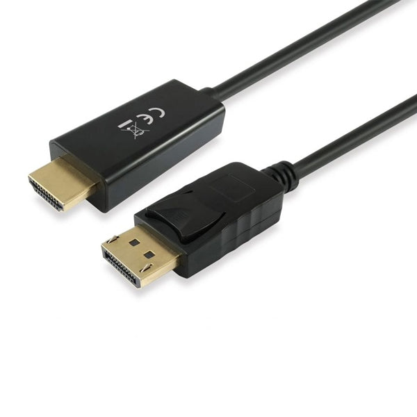 EQUIP DISPLAYPORT CABLE - HDMI 3MT BLACK