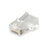 EQUIP PLUG RJ45 UTP CAT6 (PACK 100 UN)