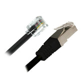 Cisco - Cable de red - RJ-11(M) a RJ-45(M) - para Cisco 1841 2 pares, 1841 4 pares, 28XX 2 pares, 28XX 4 pares, alta velocidad 4