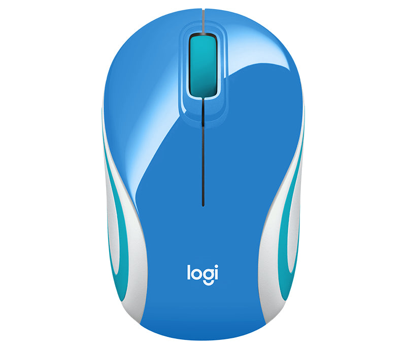 LOGITECH MOUSE M187 PORTÁTIL INALÁMBRICO OPTICO AZUL