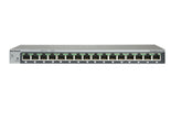 NETGEAR GS116 16 Port Gigabit Desktop Switch - Interruptor - 16 x 10/100/1000 - desktop