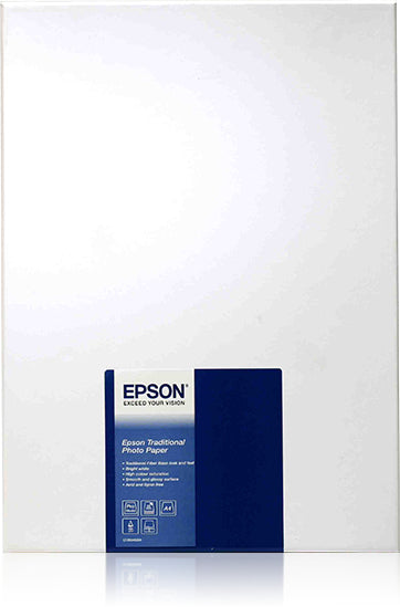 Epson Traditional Photo Paper - A4 (210 x 297 mm) - 330 gsm - 25 sheet(s) photo paper - for SureColor P5000, P800, SC-P10000, P20000, P5000, P700, P7500, P900, P9500