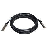 Cable de cobre de conexión directa HPE X240 - Cable de red - QSFP+ a QSFP+ - 5 m - para HPE SN2100M 100, SN2410M 25, Apollo 4200, 4200 Gen10, Edgeline e920, ProLiant e910t 2U