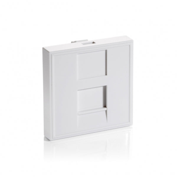 EQUIP UNIVERSAL MODULE 45x45 FOR 1xKEYSTONE - WHITE