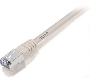 Cable EQUIP NETWORK SF/UTP Cat.5e 1,0m beige - 705410