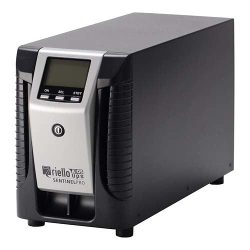 Riello UPS Sentinel Pro SEP 1000 - UPS - AC 220/230/240 V - 900 Watt - 1000 VA - RS-232, USB - conectores de salida: 4 - negro