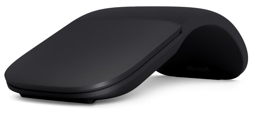 Microsoft Arc Mouse - Ratón - óptico - 2 botones - inalámbrico - Bluetooth 4.1 LE - negro